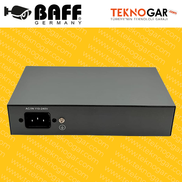 BAFF POE-2082 8 PORT POE SWITCH