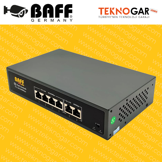 BAFF POE-2042 4 PORT POE SWITCH