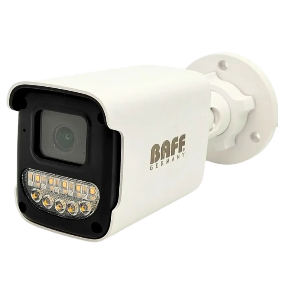 BAFF IP-5523FCM 2.8mm 5MP 10 WARM LED POE (MİKROFONLU)