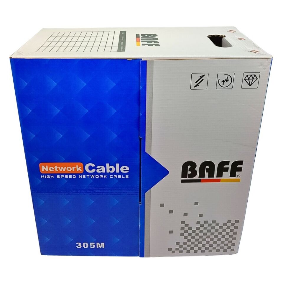 BAFF CAT6 KABLO 23AWG 6mm 305mt