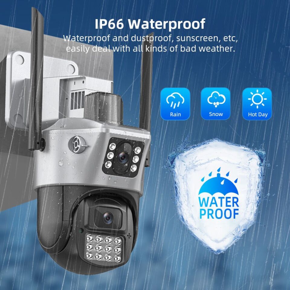VİVA ICS-223 6MP 2 KAMERALI WİFİ AKILLI KAMERA