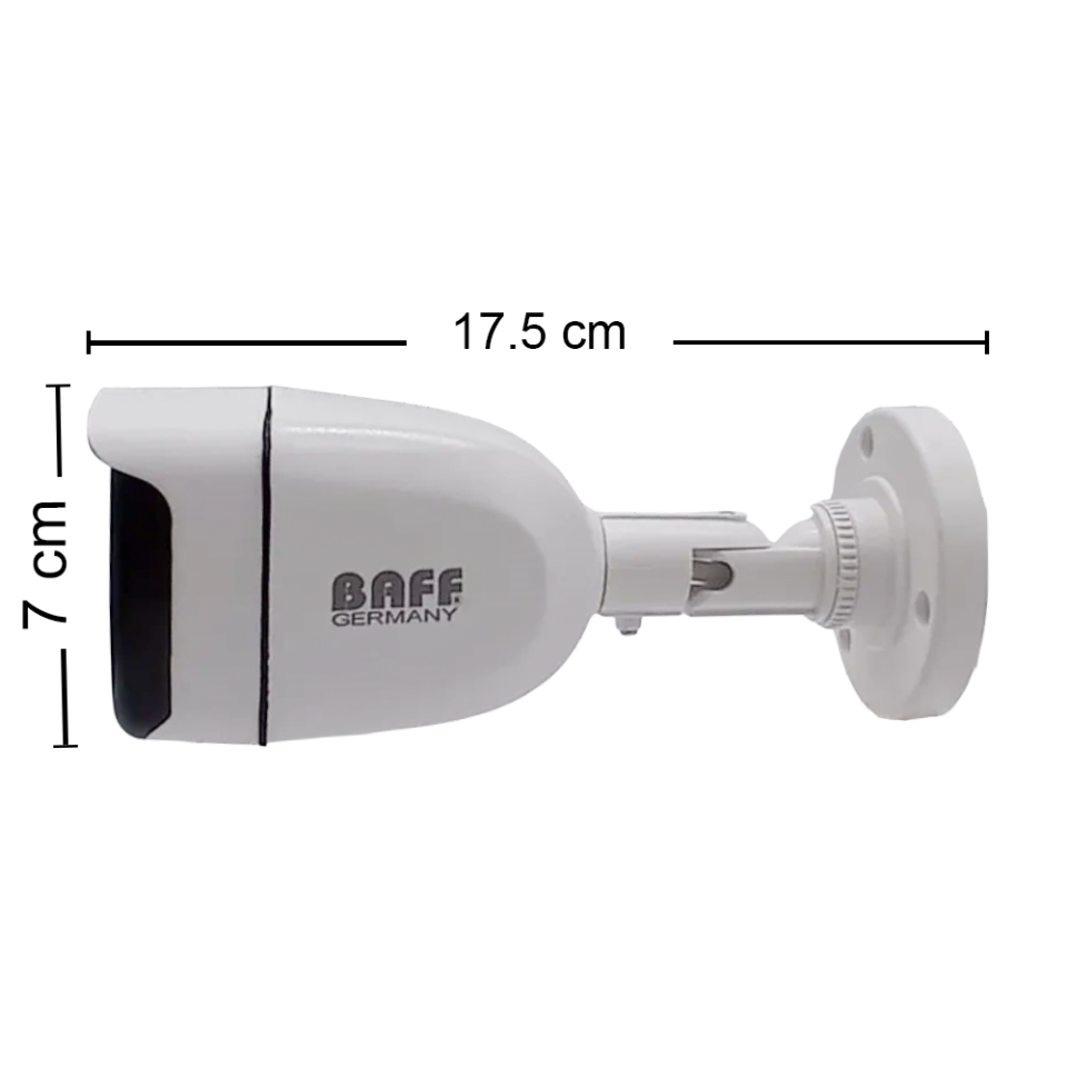 BAFF AHD-5217FC 3.6mm 2MP 4 WARM LED